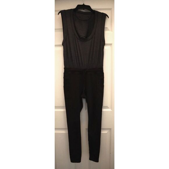 FP Movement OB1697039 Women's Sz S Black Off To The Races 1-Pc Jumpsuit - Picture 1 of 12